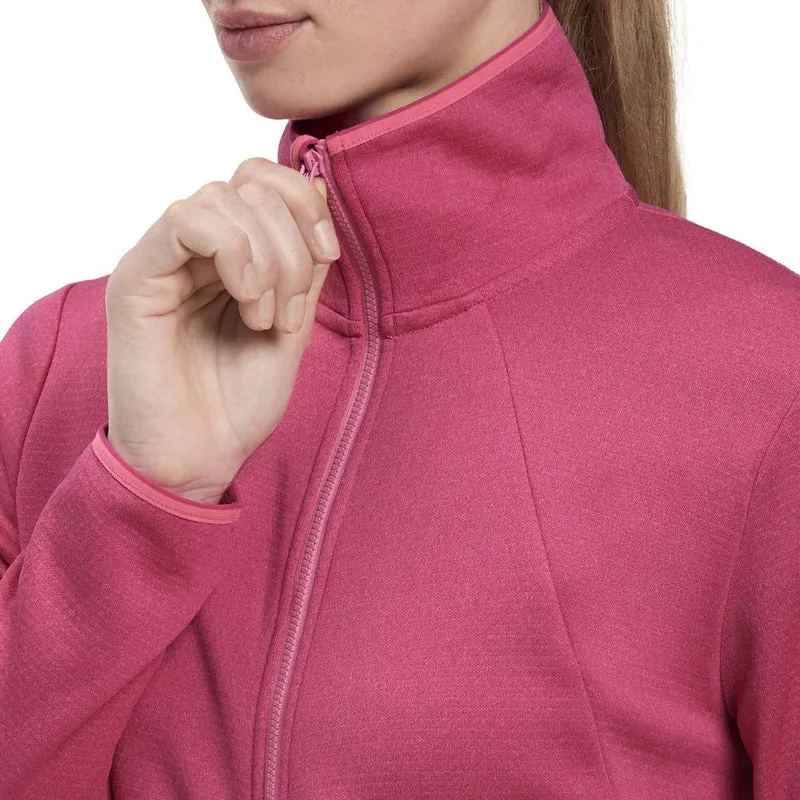 McKinley Roto III W Fleecejacke Damen melange-pink-dark
