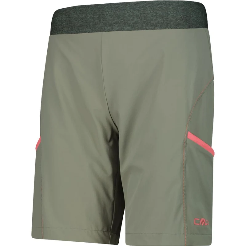 CMP Bermuda Light Climb Damen Trekkingshort avocado