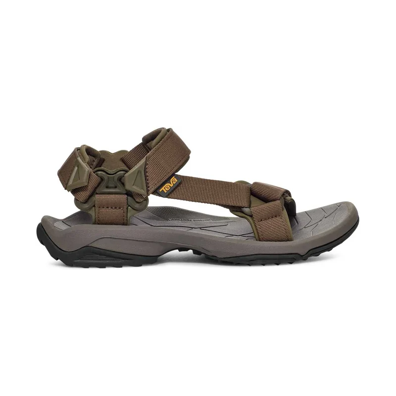 Teva Terra Fi Lite Brown, komfortable Outdoor-Sandale für Reisen und Freizeit