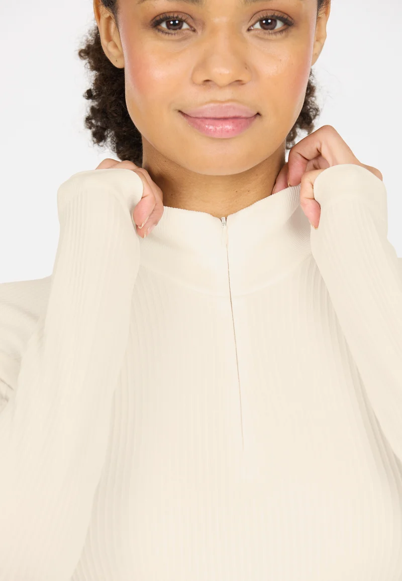 ENDURANCE Cozi Seamless Midlayer Damen Laufjacke