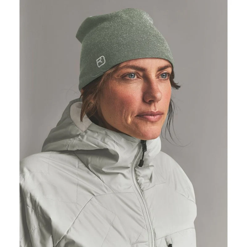 Ortovox Wonderwool Beanie Mütze green-sage-blend