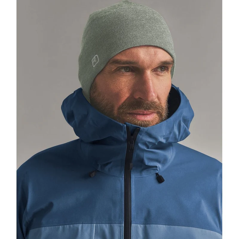 Ortovox Wonderwool Beanie Mütze green-sage-blend