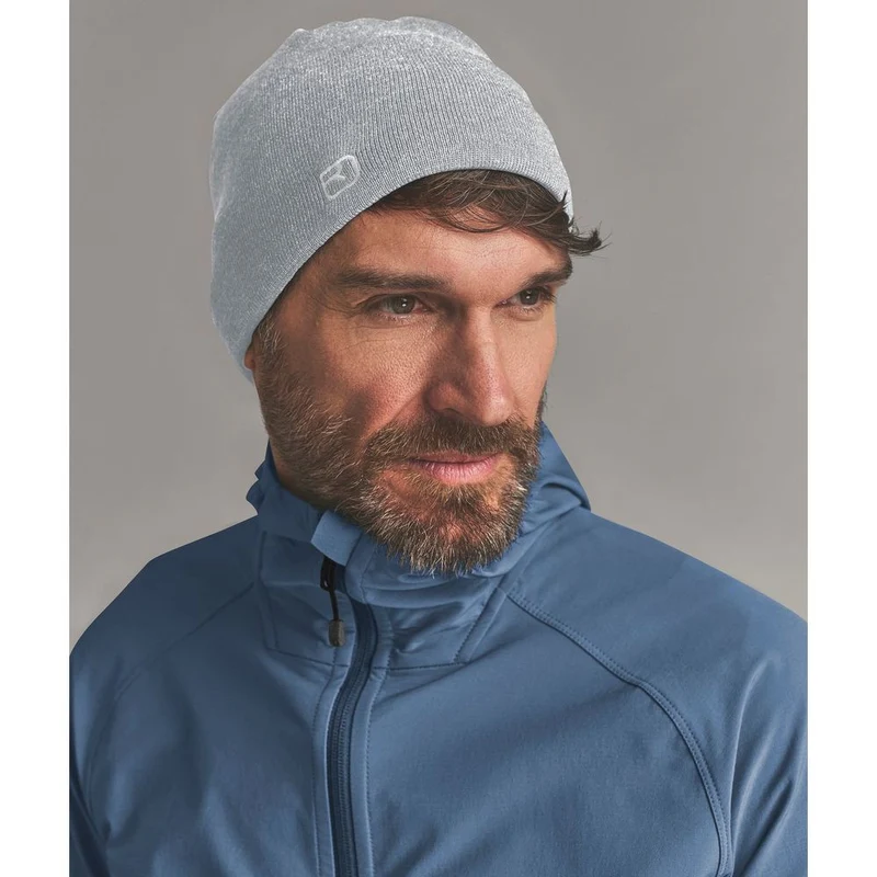 Ortovox Peak Beanie Mütze grey-ice