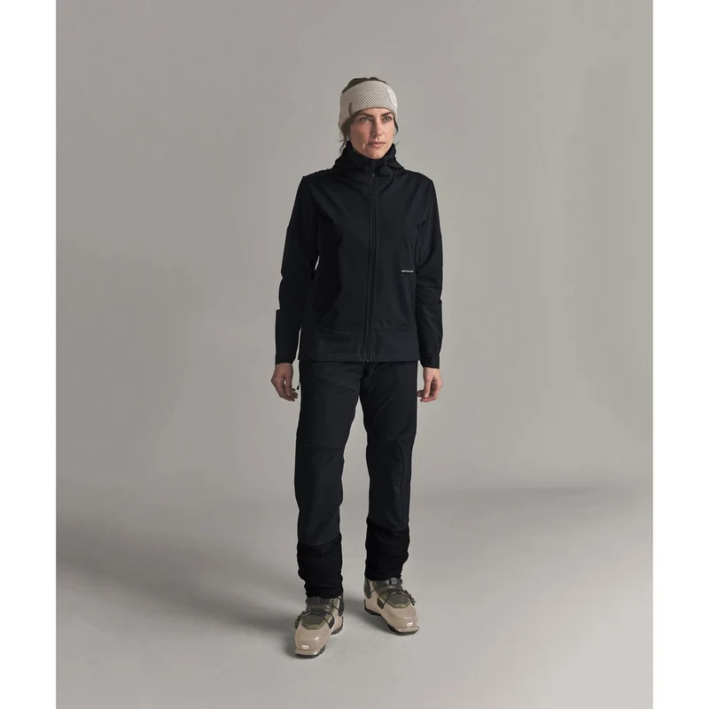 Ortovox Ortler Softshell Pants W Skitourenhose Damen black-raven