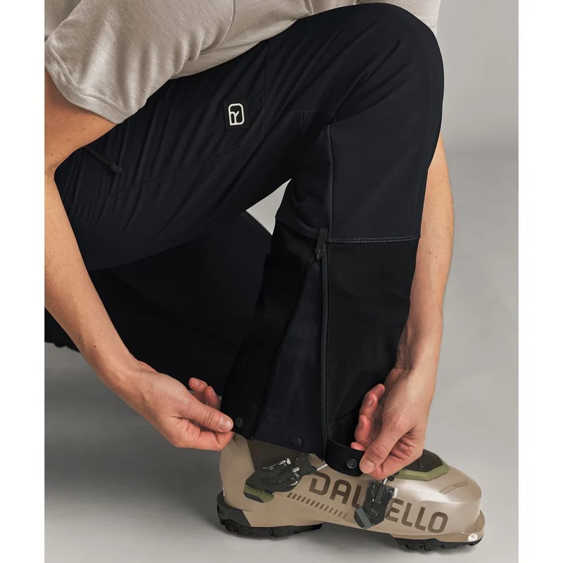 Ortovox Ortler Softshell Pants W Skitourenhose Damen black-raven