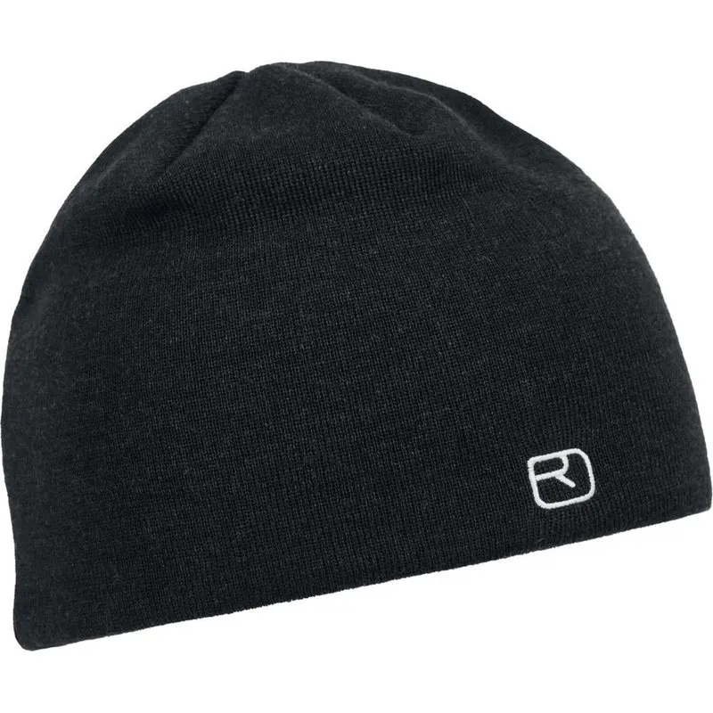 Ortovox Wonderwool Beanie Mütze black-raven-blend
