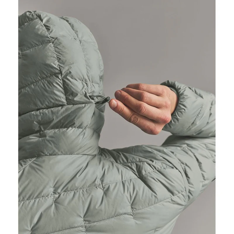 Ortovox Downwool 180 Hooded Jacket Damen Isolationsjacke green-sage