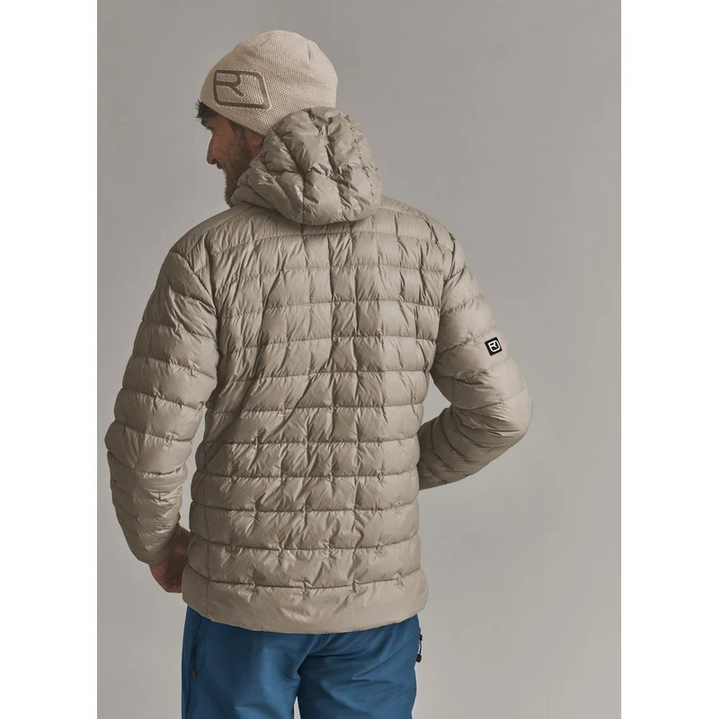 Ortovox Downwool 180 Hooded Jacket Herren Isolationsjacke dark-linen