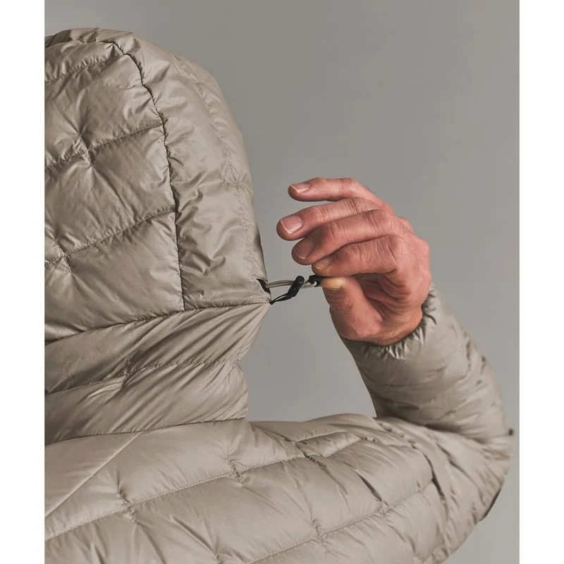 Ortovox Downwool 180 Hooded Jacket Herren Isolationsjacke dark-linen