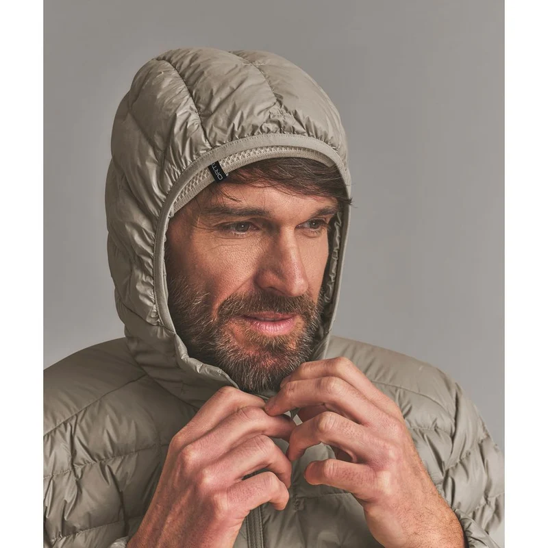 Ortovox Downwool 180 Hooded Jacket Herren Isolationsjacke dark-linen