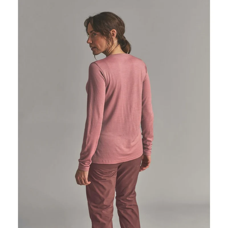 Ortovox 185 Merino Sunrise LS W Damen Langarmshirt dusk-rose