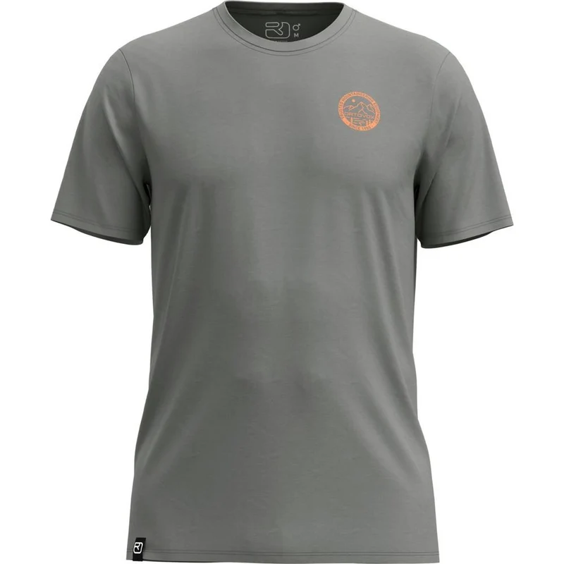 Ortovox 185 Merino MTN Badge TS M Herren Funktionsshirt dark-sage