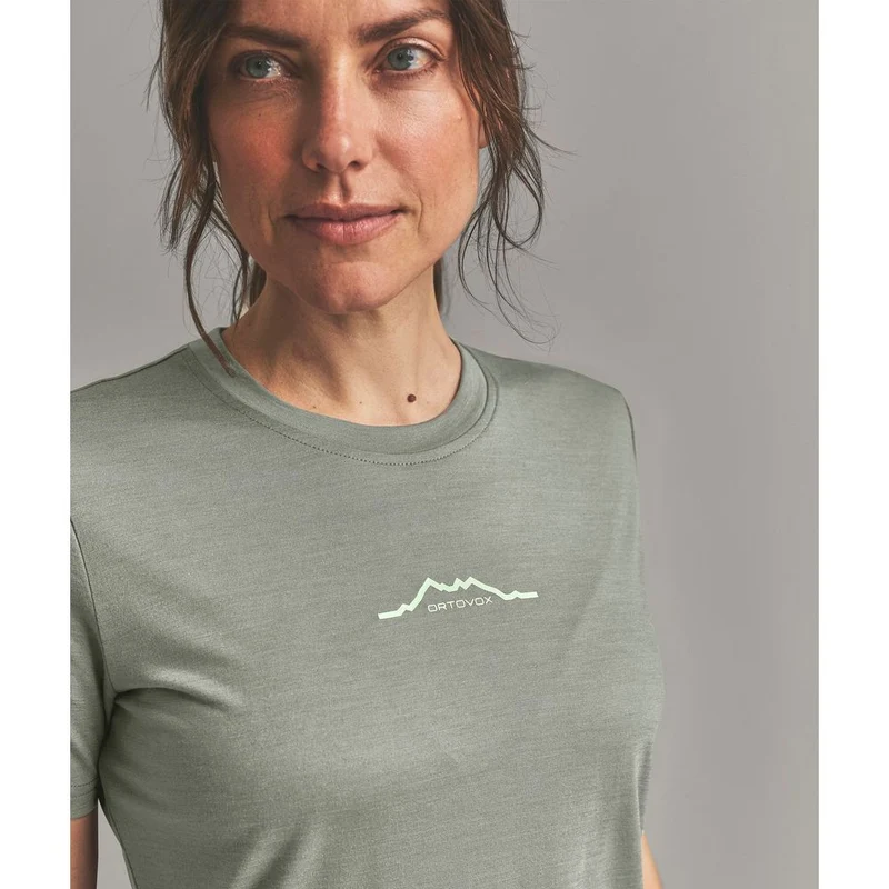 Ortovox 150 Cool Mountain TS W Damen Funktionsshirt green-sage