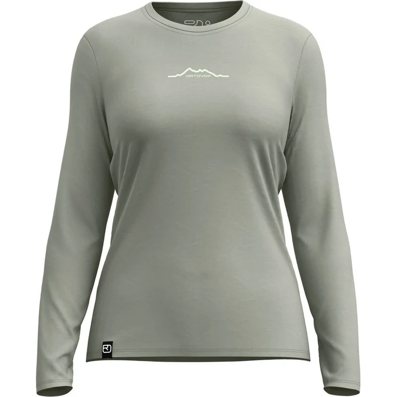 Ortovox 150 Cool Mountain LS W Damen Langarmshirt green-sage
