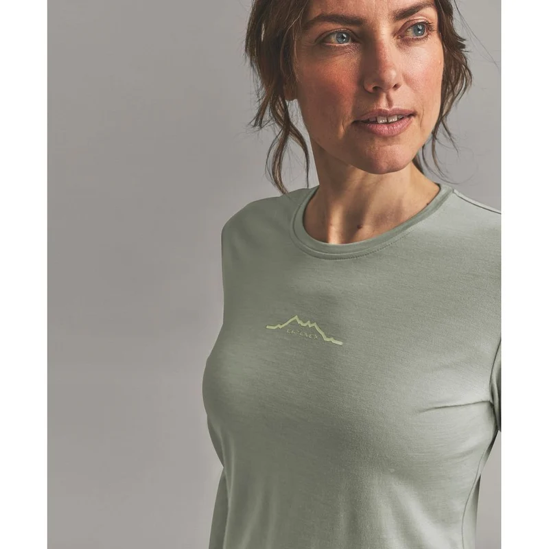 Ortovox 150 Cool Mountain LS W Damen Langarmshirt green-sage