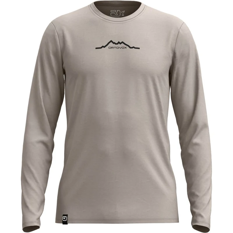 Ortovox 150 Cool Mountain LS Herren Langarmshirt dark-linen