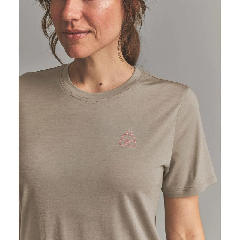 Ortovox 150 Cool Beanie TS Damen Funktionsshirt dark-linen