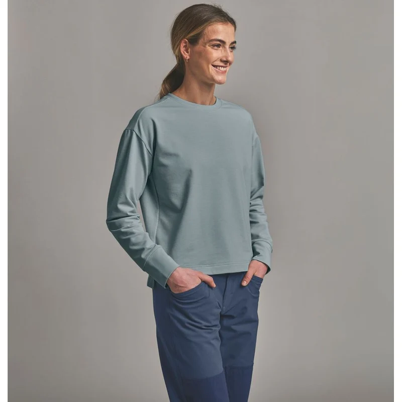 Ortovox Affinity Crew Neck Damen Pullover icy-shore