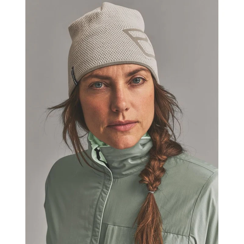 Ortovox Merino Logo Knit Beanie Mütze white-tea