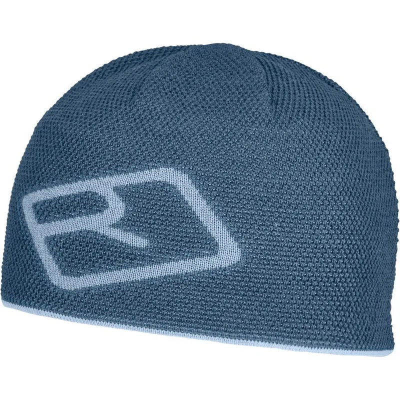 Ortovox Merino Logo Knit Beanie Mütze light-nunatak