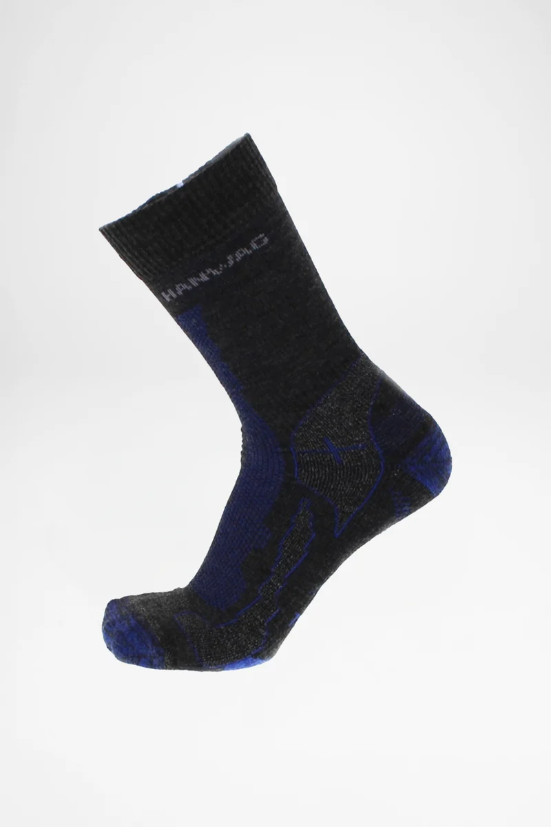 Merino Trek Unisex (Anthrazit/Blau)