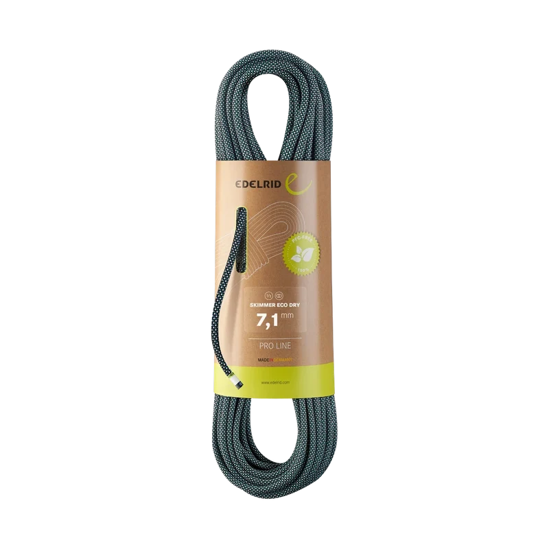 Edelrid Skimmer Eco Dry 7,1mm 60m Black