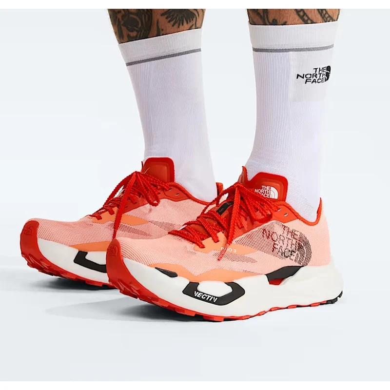 The North Face Summit VECTIV™ Pro 3 Trailrunning-Schuhe Citrus Rust -Lava Red