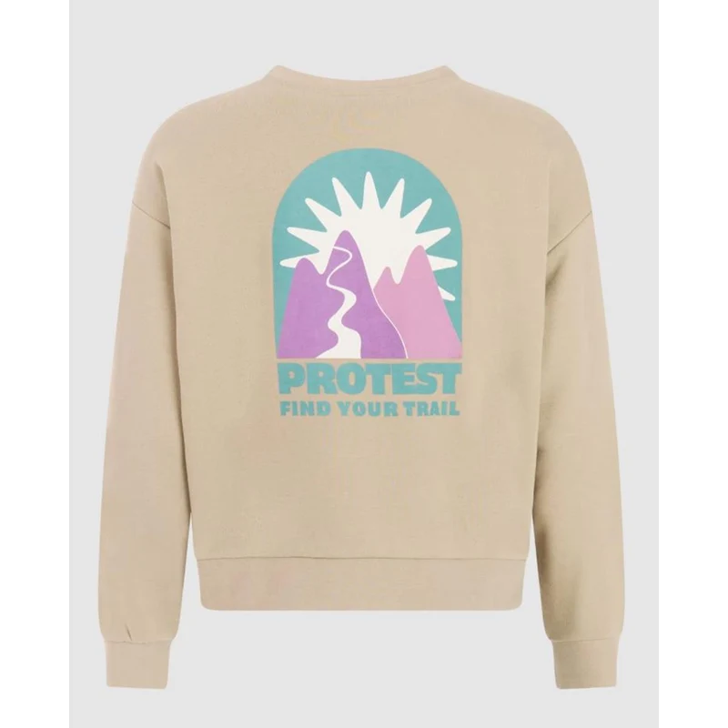 Protest Cover W bamboo beige Damen Sweatshirt