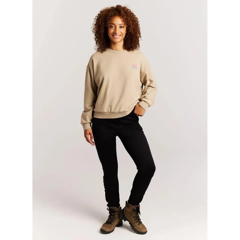 Protest Cover W bamboo beige Damen Sweatshirt