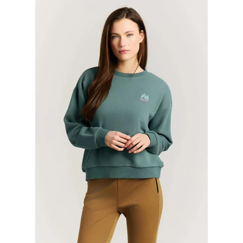 Protest Cover W laurel green Damen Sweatshirt