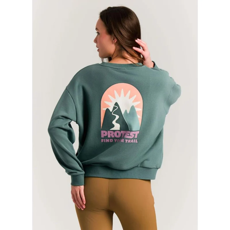 Protest Cover W laurel green Damen Sweatshirt