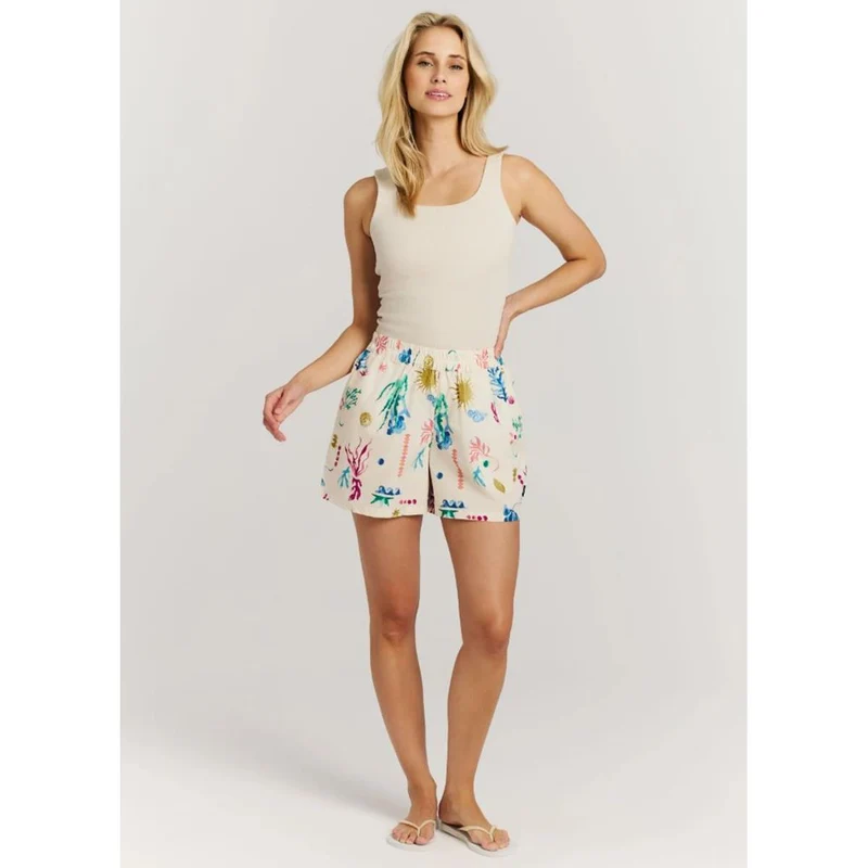 Protest Escape W canvas offwhite Damen Shorts