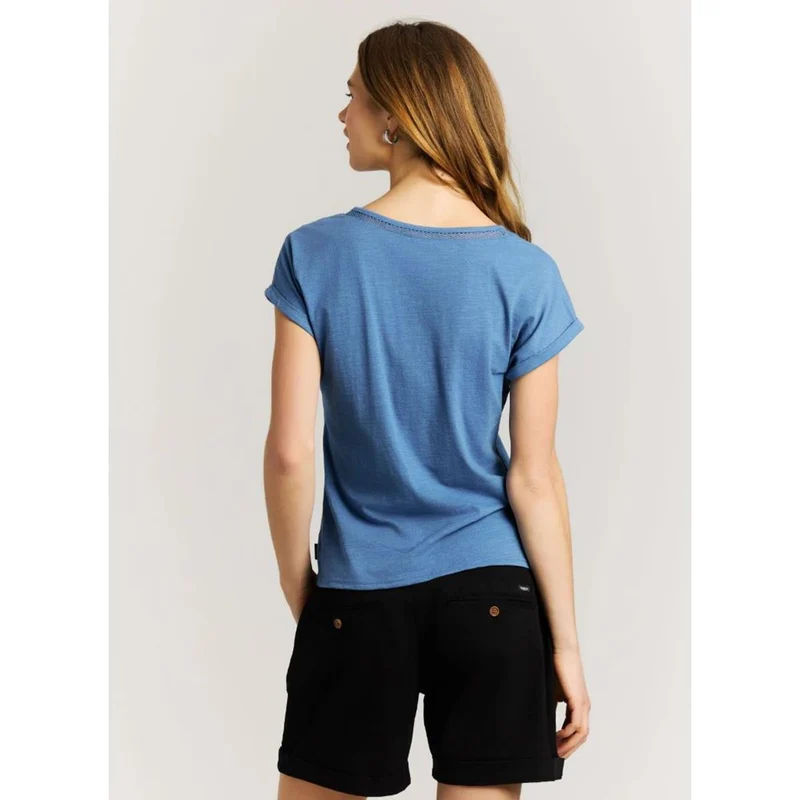 Protest Mondaysi gladio blue Damen T-Shirt