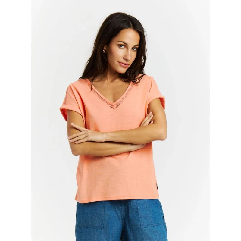Protest Mondayski W cantaloupe Damen T-Shirt