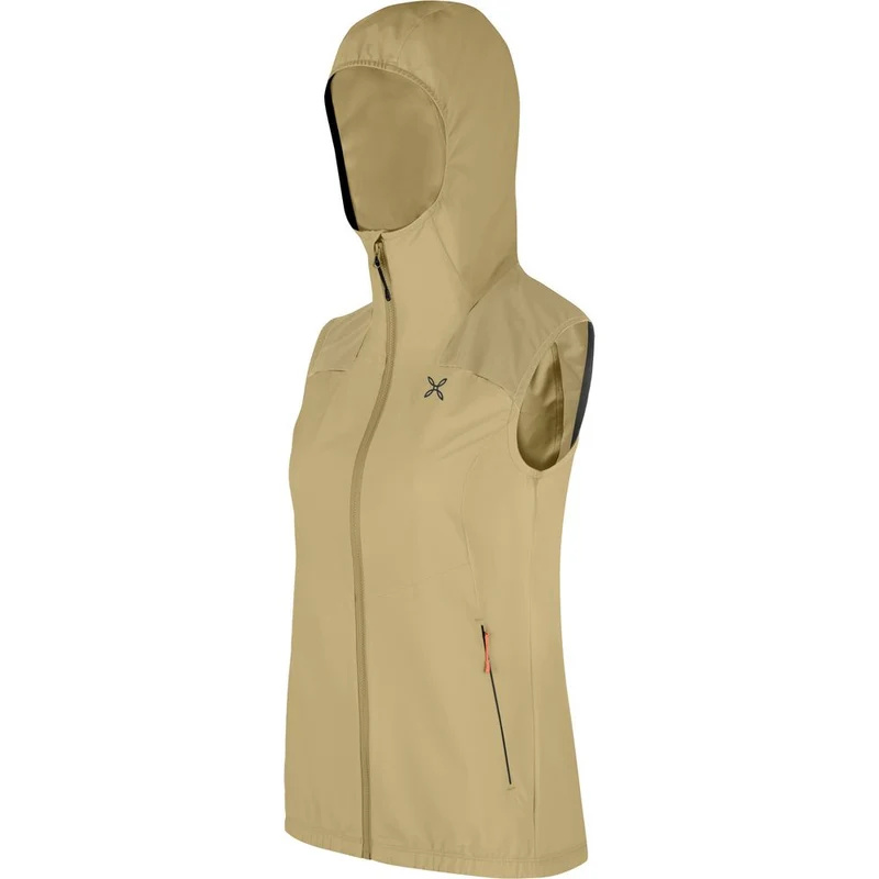 Montura Rise Hooded Damen Weste desert-beige-melon