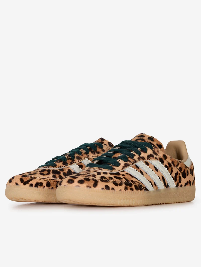 W Samba OG leopardate pony hair