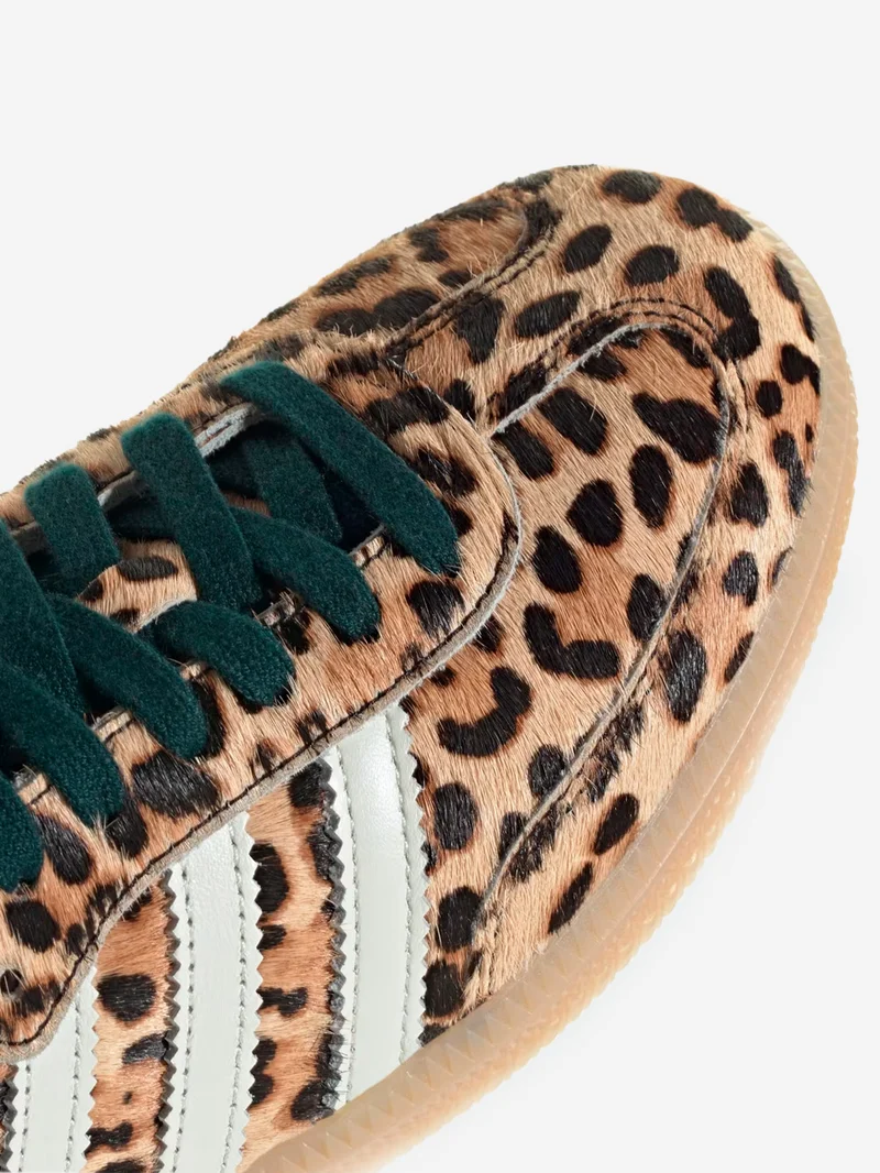 W Samba OG leopardate pony hair