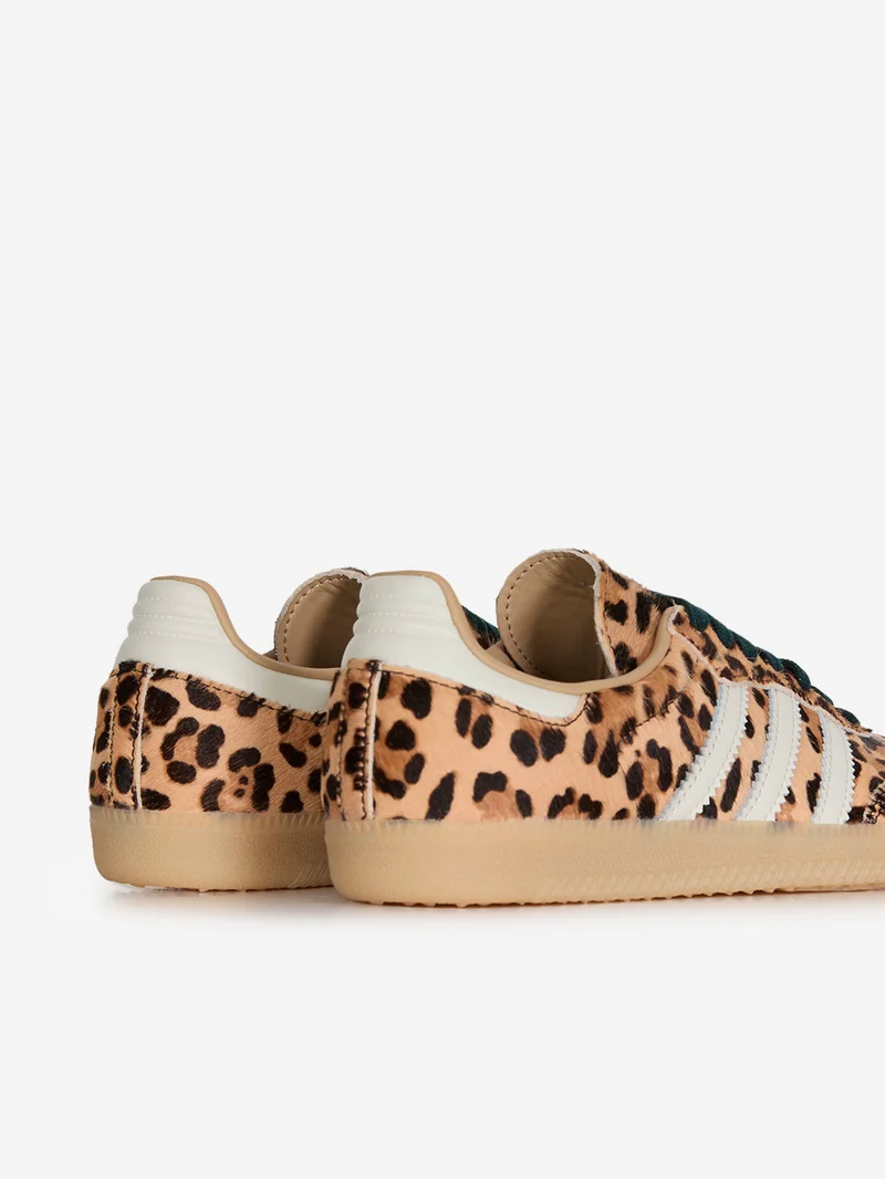 W Samba OG leopardate pony hair