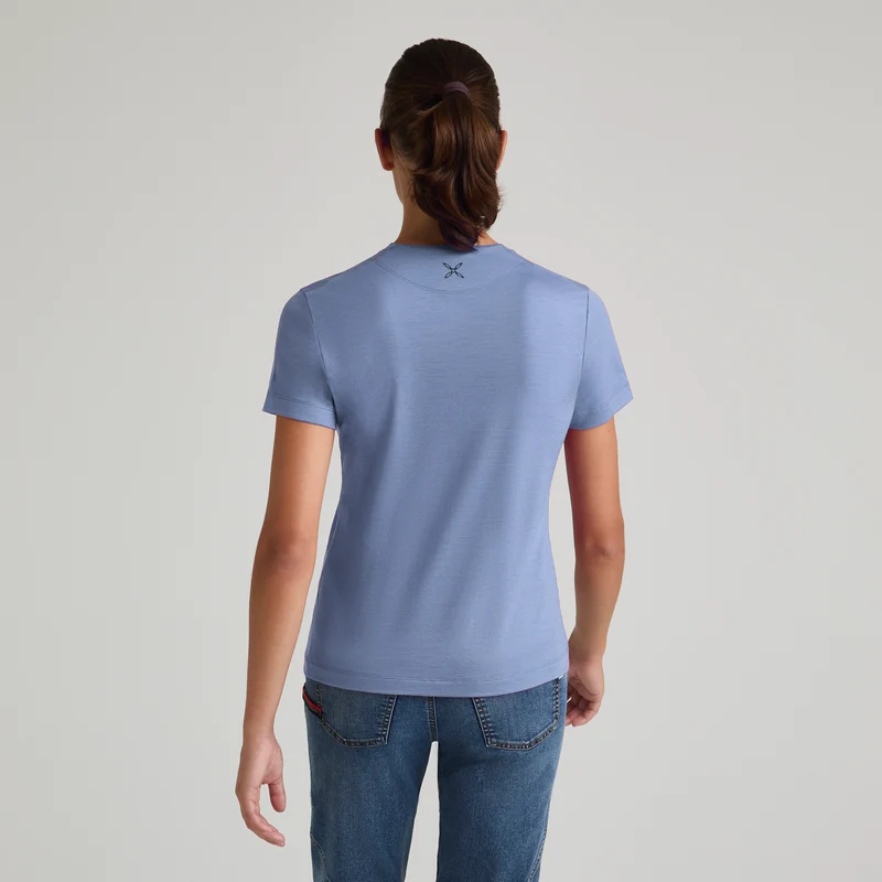 PEAKS MERINO T-SHIRT WOMAN