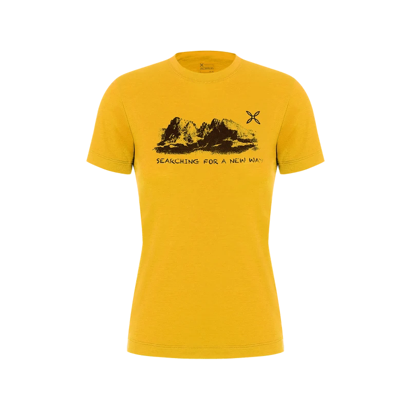 PEAKS MERINO T-SHIRT WOMAN