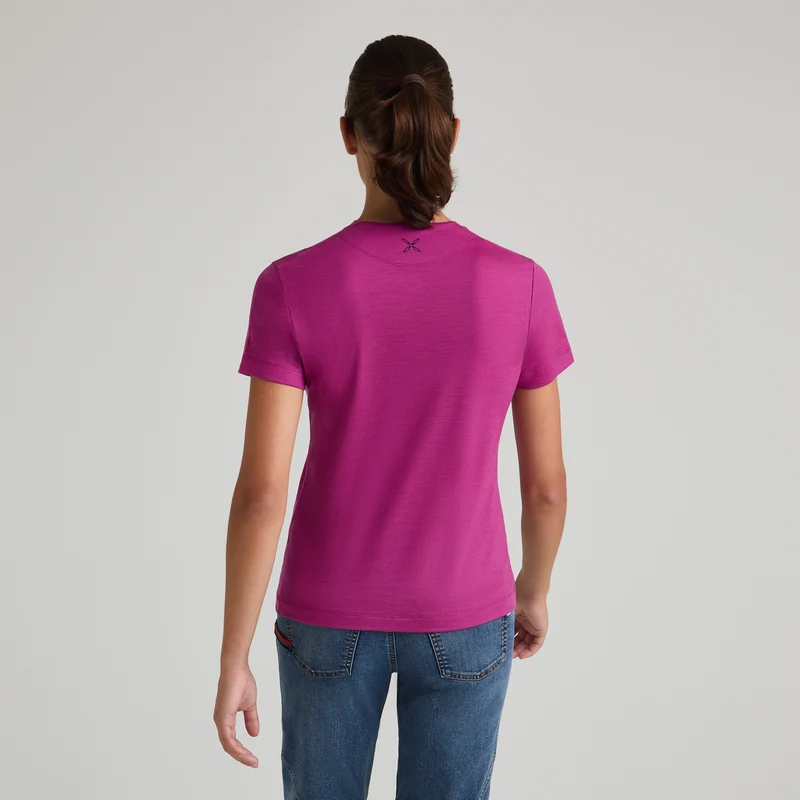 PEAKS MERINO T-SHIRT WOMAN