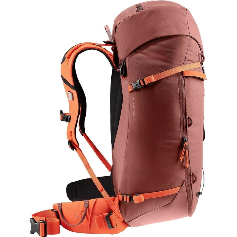 Deuter Guide 34+8 Rucksack redwood-papaya