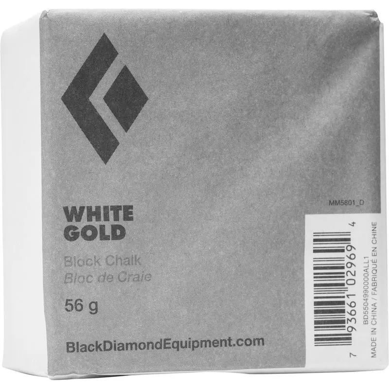 Black Diamond White Gold Block Chalk 56 g
