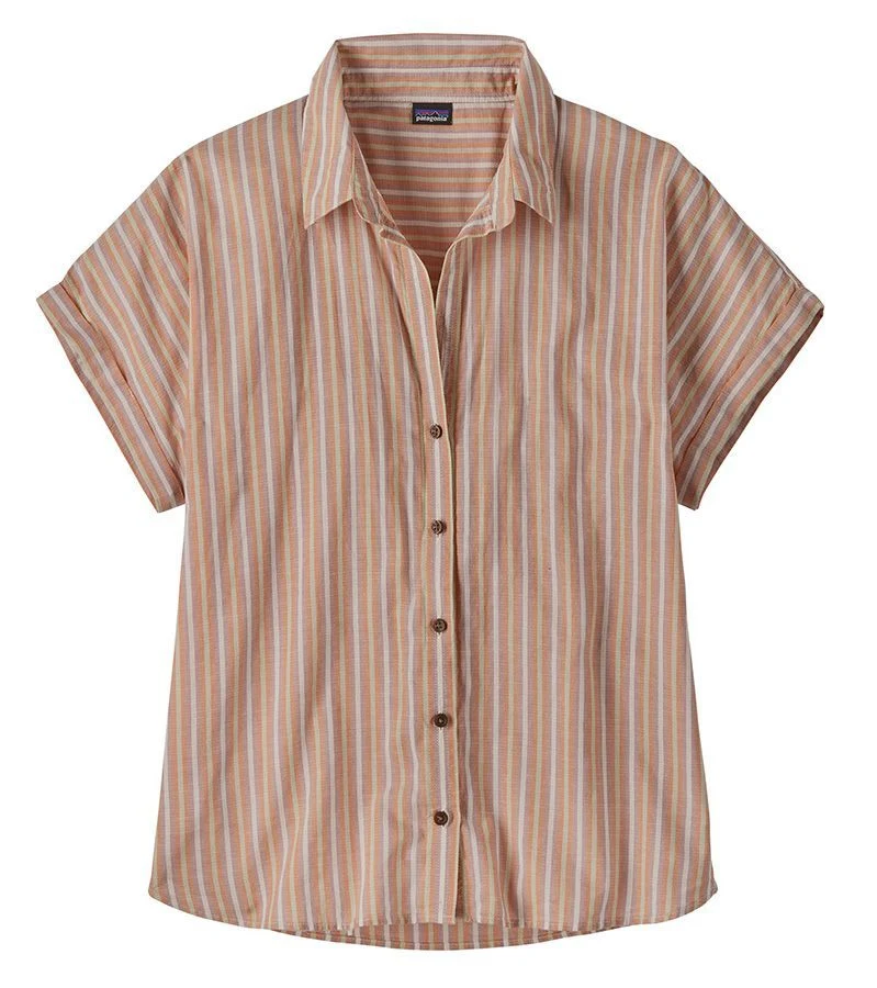 Patagonia LW A/C Shirt Damen Kurzarmbluse good times: evening mauve