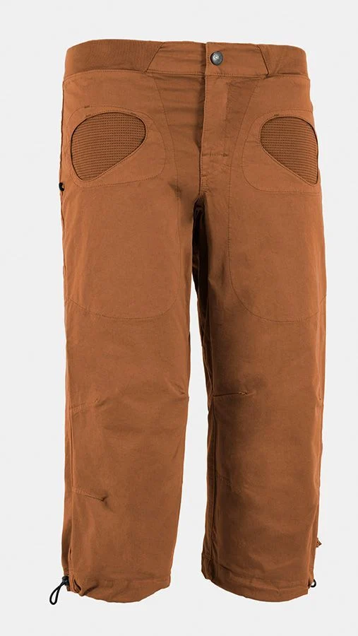 E9 R3.2 Herren 3/4 Kletterhose tobacoco