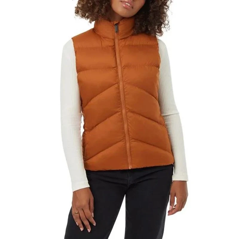 TenTree Cloud Shell Puffer Vest W toffee Damen Weste