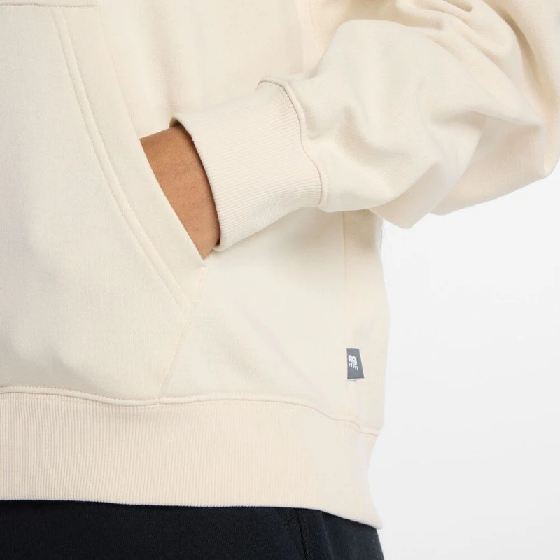 New Balance Multi Color Logo Damen Hoodie linen