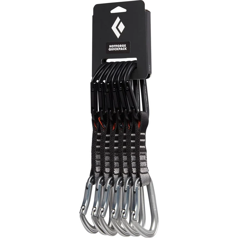 Black Diamond Hotforge Quickpack 12cm Express-Set light gray