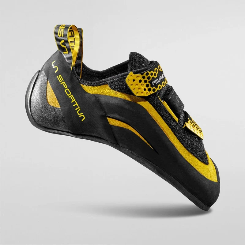 La Sportiva Miura VS Herren Kletterschuh black-yellow