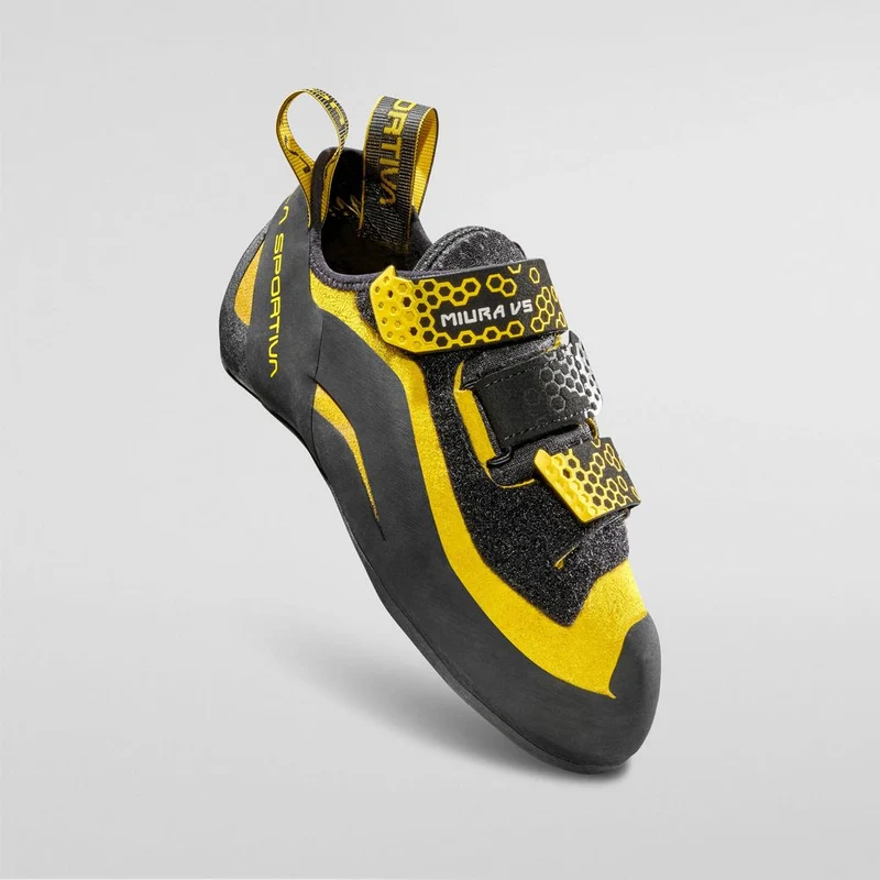 La Sportiva Miura VS Herren Kletterschuh black-yellow